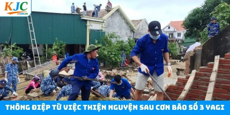 Lời gửi gắm từ liên minh sau cơn bão số 3 Yagi Lời gửi gắm từ liên minh sau cơn bão số 3 Yagi