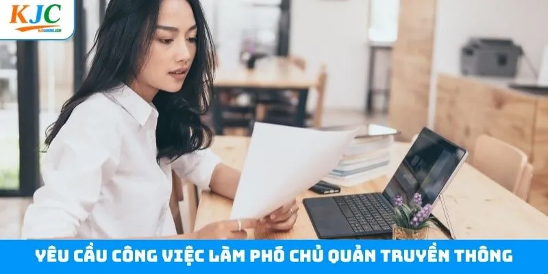 Một vài yêu cầu cụ thể khi ứng tuyển vào vị trí